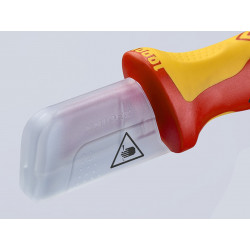 Knipex 98 55 VDE Stripping Knife 180mm
