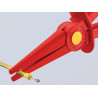 Knipex 98 62 02 Long Nose Plastic Insulated Pliers 220mm