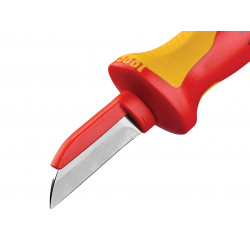 Knipex 98 54 VDE Cable Knife (Back of Blade Insulated)