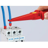 Knipex 98 62 02 Long Nose Plastic Insulated Pliers 220mm