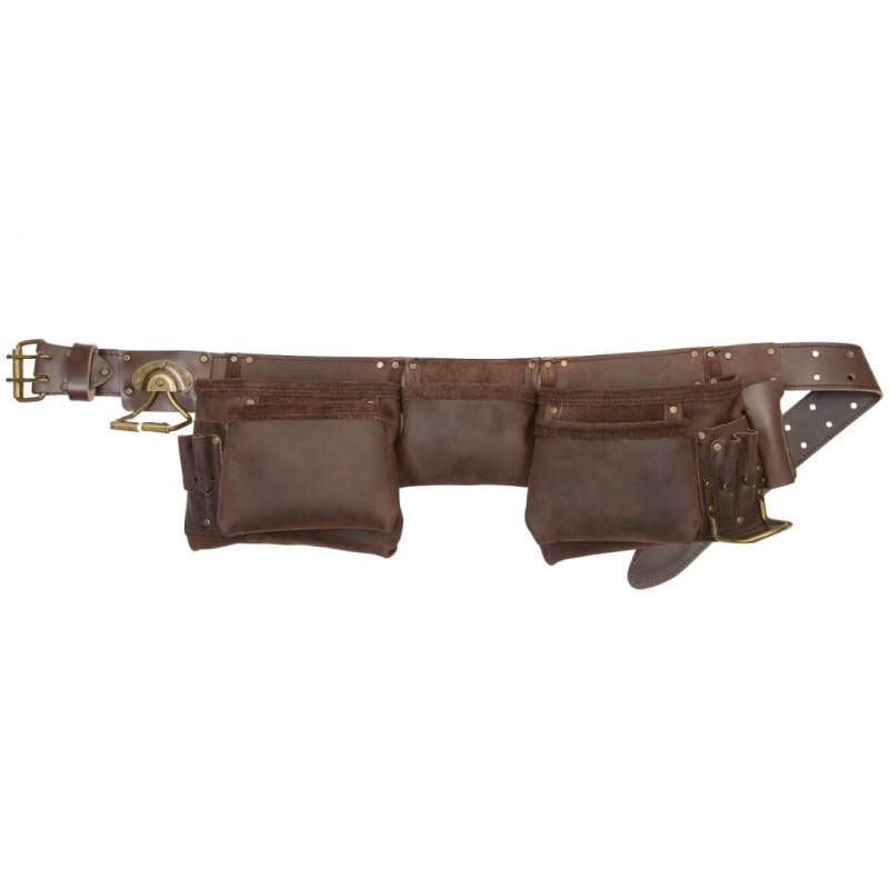 Kuny's 19427 Oiled Leather Construction Apron 12 Pocket Kuny's 19427 Oiled Leather Construction Apron 12 Pocket