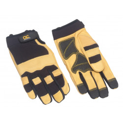 Kuny's 275L Hybrid-275 Top Grain Leather Neoprene Cuff Gloves - Large