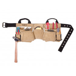 Kuny's AP622A AP-622A Carpenter's Apron Split Grain Leather