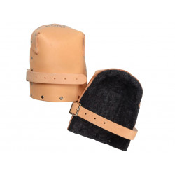 Kuny's KP299 KP-299 Heavy-Duty Leather Thick Felt Knee Pads