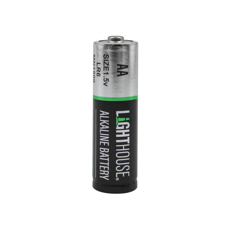 Lighthouse LR6 AA Alkaline Batteries 2400 mAh (Pack 4)