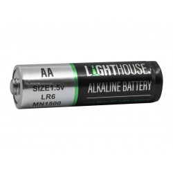 Lighthouse LR6 AA Alkaline Batteries 2400 mAh (Pack 4)