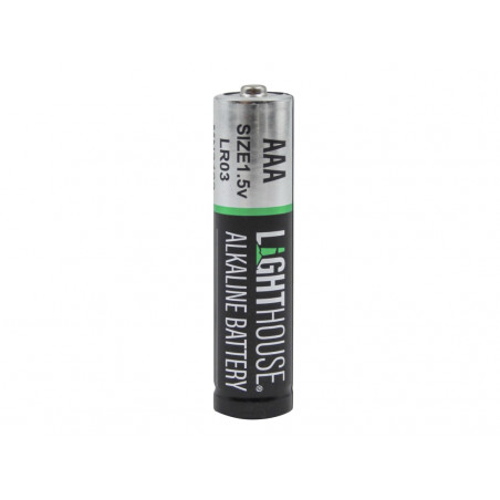 Lighthouse LR03 AAA Alkaline Batteries 1120 mAh AAA