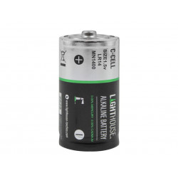 Lighthouse LR14 C Alkaline Batteries 6200 mAh (Pack 2)