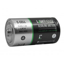 Lighthouse LR14 C Alkaline Batteries 6200 mAh (Pack 2)