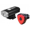 Lighthouse HL-BK4091 & 4902 Elite Rechargeable LED Bike Light Set