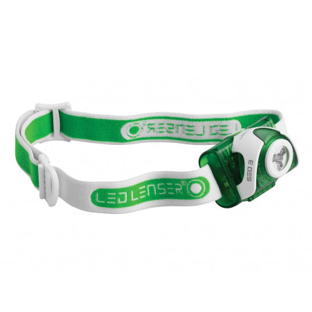 Ledlenser 6103 SEO3 LED Headlamp - Green (Test-It Pack)