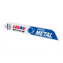 LENOX 201809118R MetalWolf Wave Edge Reciprocating Saw Blade 229 x 25 x 1.1mm 18 TPI (Pack 5)