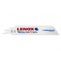 LENOX 201706110R MetalWolf Wave Edge Reciprocating Saw Blade 152 x 25 x 1.07mm 10 TPI (Pack 5)