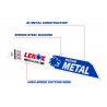 LENOX 201809118R MetalWolf Wave Edge Reciprocating Saw Blade 229 x 25 x 1.1mm 18 TPI (Pack 5)