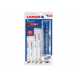 LENOX 121439KPE General-Purpose Reciprocating Saw Blade Kit, 9 Piece