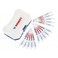 LENOX 1073415RKG General Purpose Reciprocating Saw Blade Set, 15 Piece