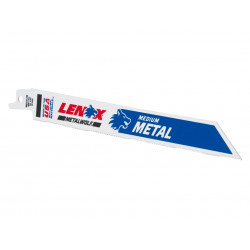 LENOX 20487B818R MetalWolf Wave Edge Reciprocating Saw Blade 203 x 19 x 0.9mm 18 TPI (Pack 25)