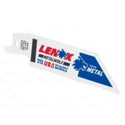 LENOX 20550414R MetalWolf Wave Edge Reciprocating Saw Blade 102 x 19 x 0.9mm 14 TPI (Pack 5)