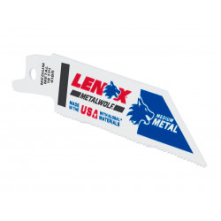 LENOX 20552418R MetalWolf Wave Edge Reciprocating Saw Blade 102 x 19 x 0.9mm 18 TPI (Pack 5)