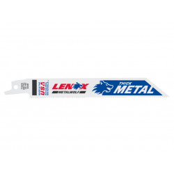 LENOX 20494B614R MetalWolf Wave Edge Reciprocating Saw Blade 152 x 19 x 0.9mm 14 TPI (Pack 25)