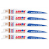 LENOX 20556676RC LumberWolf Reciprocating Saw Blade 152 x 11 x 1.3mm 6 TPI (Pack 5)