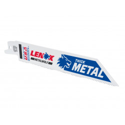 LENOX 20564614R MetalWolf Wave Edge Reciprocating Saw Blade 152 x 19 x 0.9mm 14 TPI (Pack 5)