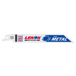 LENOX 20568624R MetalWolf Wave Edge Reciprocating Saw Blade 152 x 19 x 0.9mm 24 TPI (Pack 5)