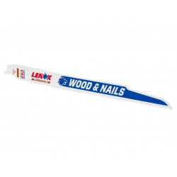 LENOX 20585156R LumberWolf Reciprocating Saw Blade 305 x 19 x 1.3mm 6 TPI (Pack 5)