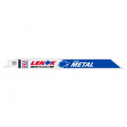 LENOX 20579824R MetalWolf Wave Edge Reciprocating Saw Blade 203 x 19 x 0.9mm 24 TPI (Pack 5)