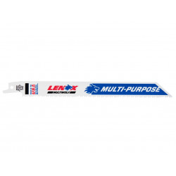 LENOX 20590B810R MultiWolf Wave Edge Reciprocating Saw Blade 203 x 19 x 1.3mm 10 TPI (Pack 25)