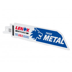 LENOX 201726114R MultiWolf Wave Edge Reciprocating Saw Blade 152 x 25 x 1.1mm 14 TPI (Pack 5)