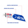 LENOX 201726114R MultiWolf Wave Edge Reciprocating Saw Blade 152 x 25 x 1.1mm 14 TPI (Pack 5)