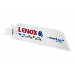 LENOX 201746118R MetalWolf Wave Edge Reciprocating Saw Blade 152 x 25 x 1.1mm 18 TPI (Pack 5)