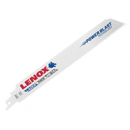 LENOX 201769110R MetalWolf Wave Edge Reciprocating Saw Blade 229 x 25 x 1.07mm (Pack 5)