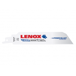 LENOX 201746118R MetalWolf Wave Edge Reciprocating Saw Blade 152 x 25 x 1.1mm 18 TPI (Pack 5)