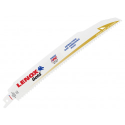 LENOX 21090966GR Gold® Power Arc® Curved Demo Cutting Saw Blade 229 x 22 x 1.6mm 6 TPI (Pack 5)