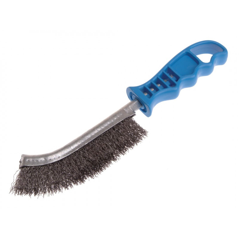 Lessmann 056.301 Universal Hand Brush 260mm x 28mm 0.35 Crimped Steel Wire Lessmann 056.301 Universal Hand Brush 260mm x 28mm 0.35 Crimped Steel Wire