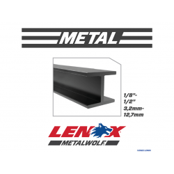 LENOX 2018412114R MetalWolf Wave Edge Reciprocating Saw Blade 305 x 25 x 1.07mm 14 TPI (Pack 5)