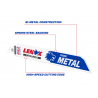 LENOX 201789114R MetalWolf Wave Edge Reciprocating Saw Blade 229 x 25 x 1.1mm 14 TPI (Pack 5)