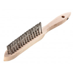 Lessmann 120.811 Rivet Brush 0.35 Stainless Steel Wire