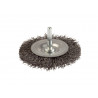 Lessmann 410.153.07 DIY Wheel Brush 100 x 10mm, 0.35 Steel Wire