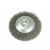 Lessmann 422.177 Conical Bevel Brush 100mm x M14 Bore, 0.35 Steel Wire