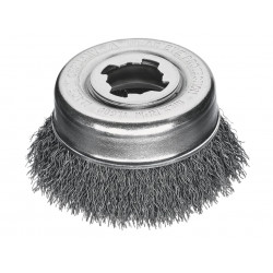 Lessmann 423.16X X-Lock Crimped Cup Steel Brush 85mm Non Spark
