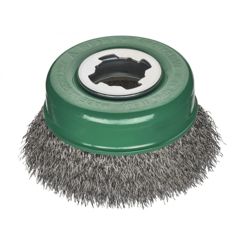 Lessmann 423.36X X-Lock Crimped Stainless Steel Brush 85mm Non Spark Lessmann 423.36X X-Lock Crimped Stainless Steel Brush 85mm Non Spark