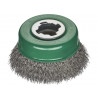 Lessmann 423.36X X-Lock Crimped Stainless Steel Brush 85mm Non Spark