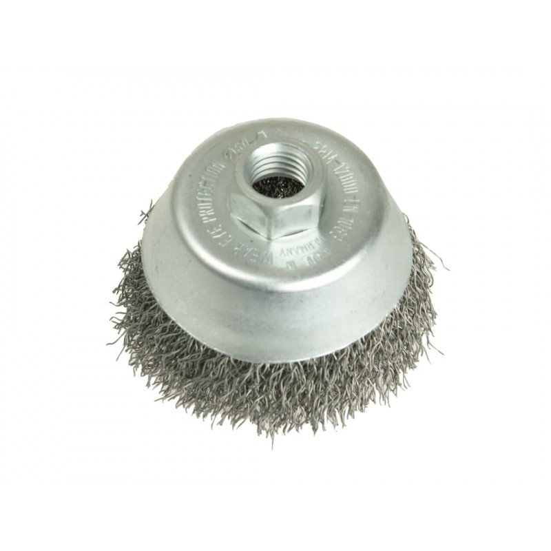 Lessmann 427.177 Cup Brush 125mm M14, 0.35 Steel Wire Lessmann 427.177 Cup Brush 125mm M14, 0.35 Steel Wire