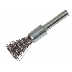 Lessmann 451.161 End Brush with Shank 12 x 60mm, 0.30 Steel Wire