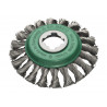 Lessmann 472.85X X-Lock Stainless Steel Knot Bevel Brush 115mm Non Spark