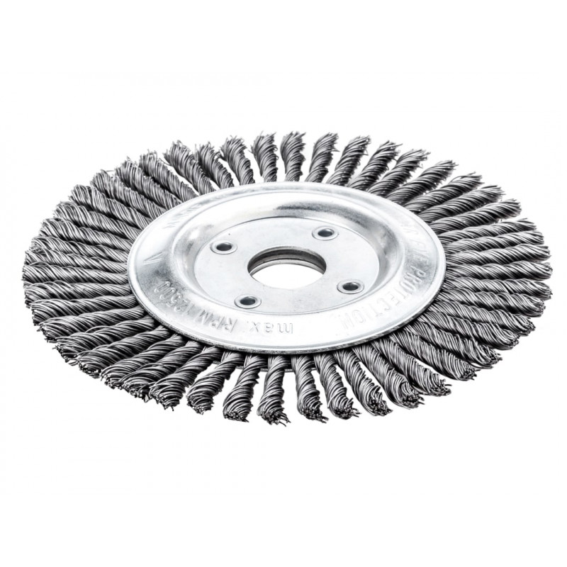 Lessmann 473.201.40 Pipeline Brush 40 Knots 125 x 22.2mm Bore Steel Wire Lessmann 473.201.40 Pipeline Brush 40 Knots 125 x 22.2mm Bore Steel Wire