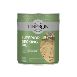Liberon 126106 Superior Decking Oil Clear 5 litre